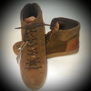 #19 NEW H&M Real Suede Brown Chukka Boots